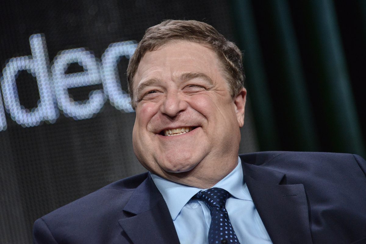 John Goodman speaks onstage during the "Alpha House" panel at the Amazon 2014 Summer TCA on Saturday, July 12, 2014, in Beverly Hills, Calif. (Photo by Richard Shotwell/Invision/AP)